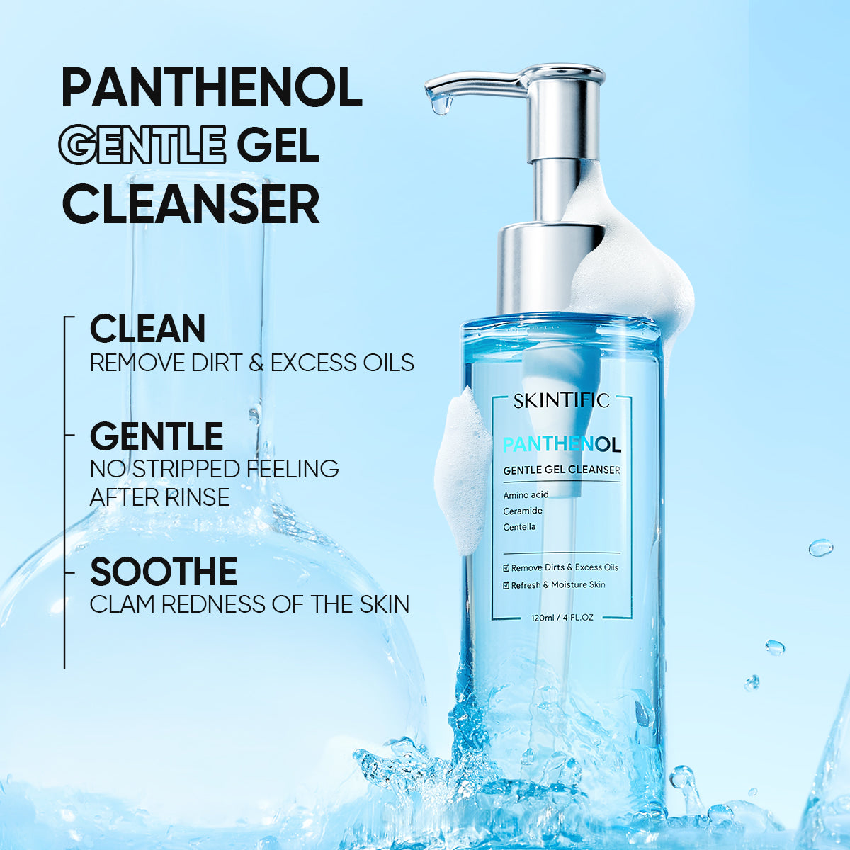 Panthenol Gentle Gel Cleanser