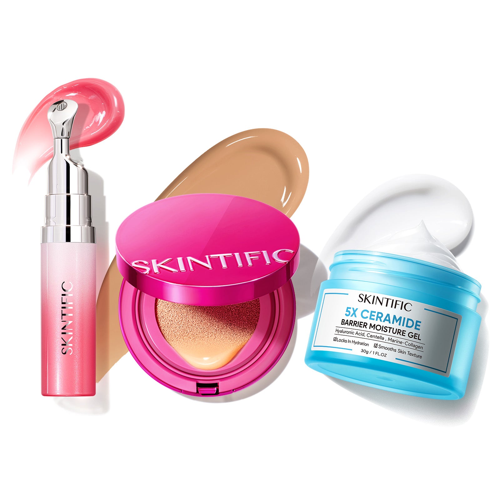 Lip Serum + Cover Cushion + 5X Ceramide Barrier