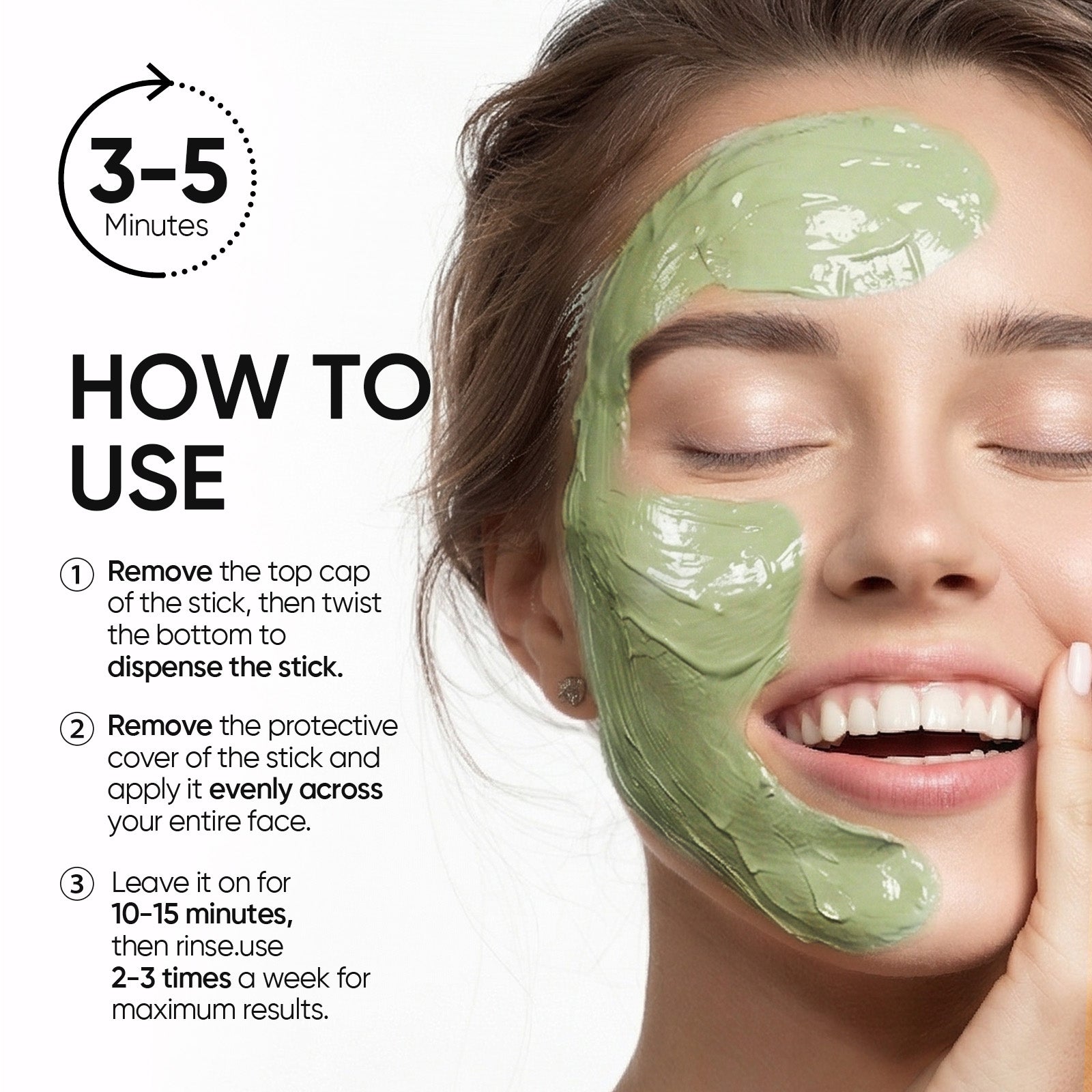 Mugwort Clay Mask & Peptide Lip Serum Set