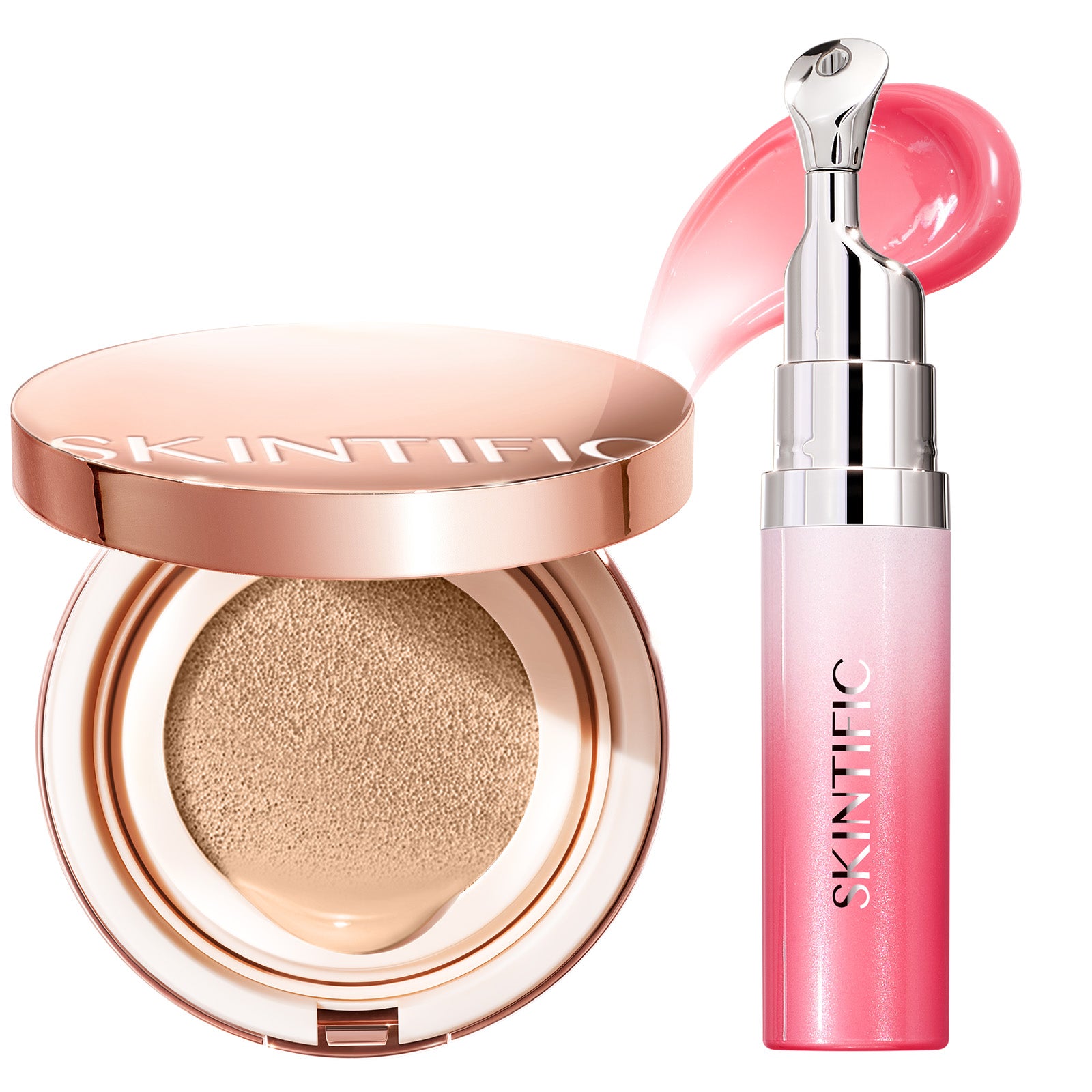 Cover All Perfect Cushion & Peptide Lip Serum Set 2pcs