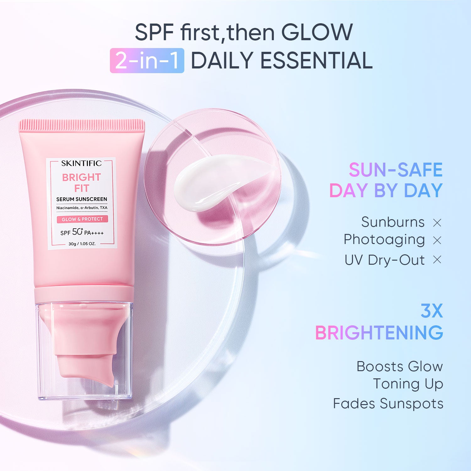 Niacinamide Brightening Sunscreen SPF50+ PA++++