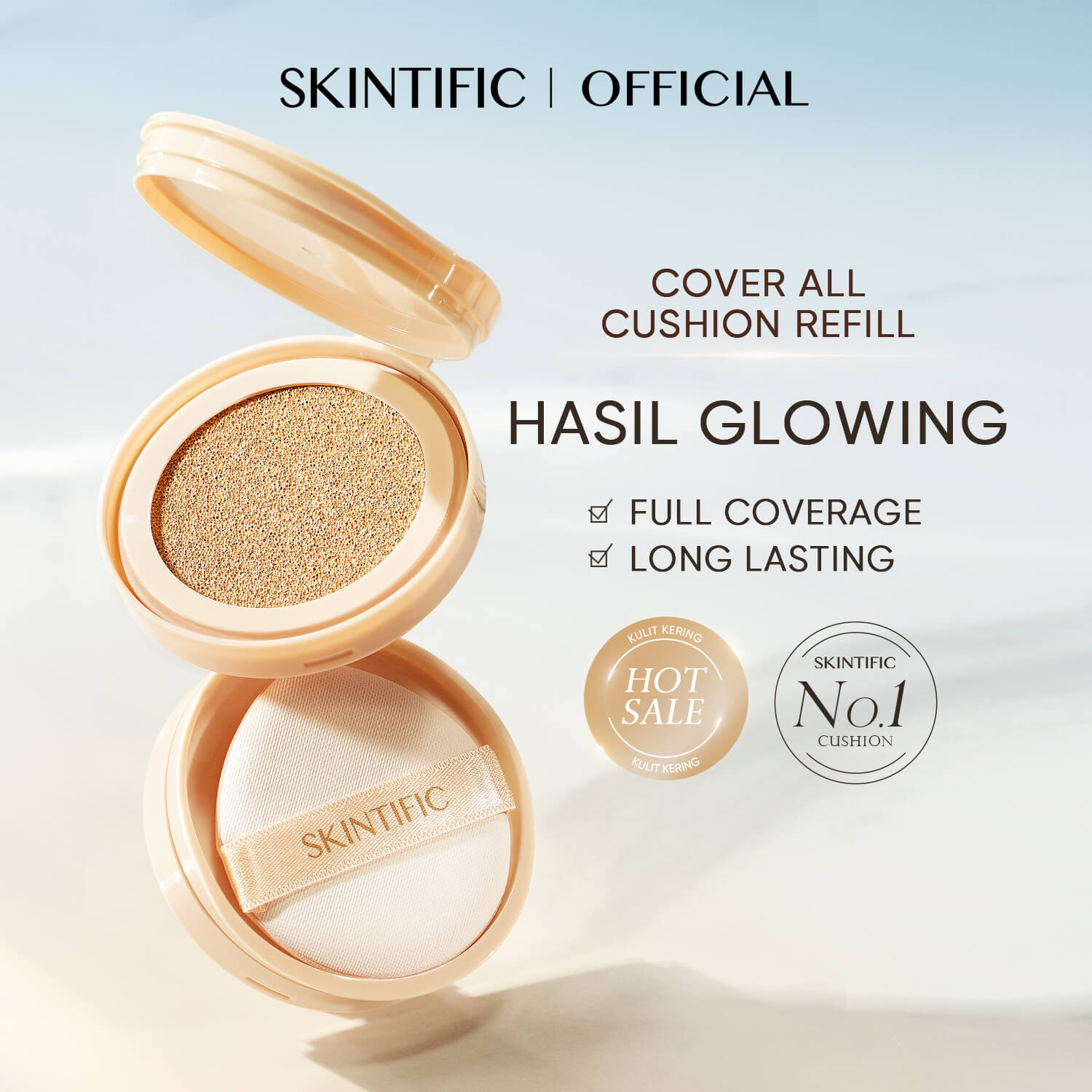 Cover All Perfect Cushion Foundation Full Coverage - Refill