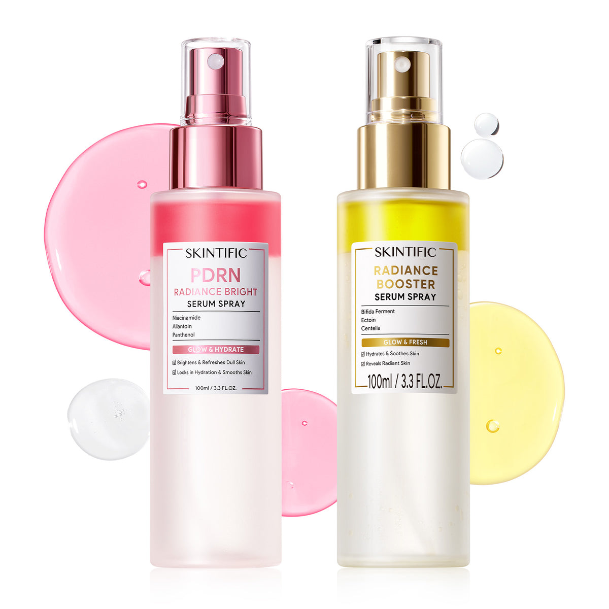 PDRN Brightening & Hydrating Serum Spray Mist Set