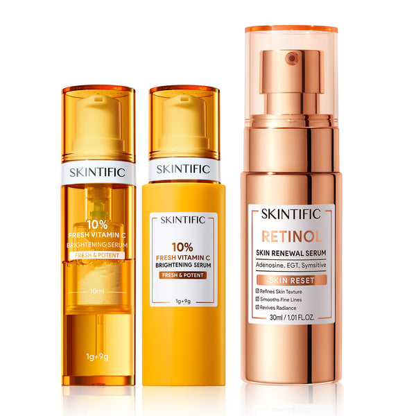 AM-PM Brightening & Renewal Serum Set 2pcs