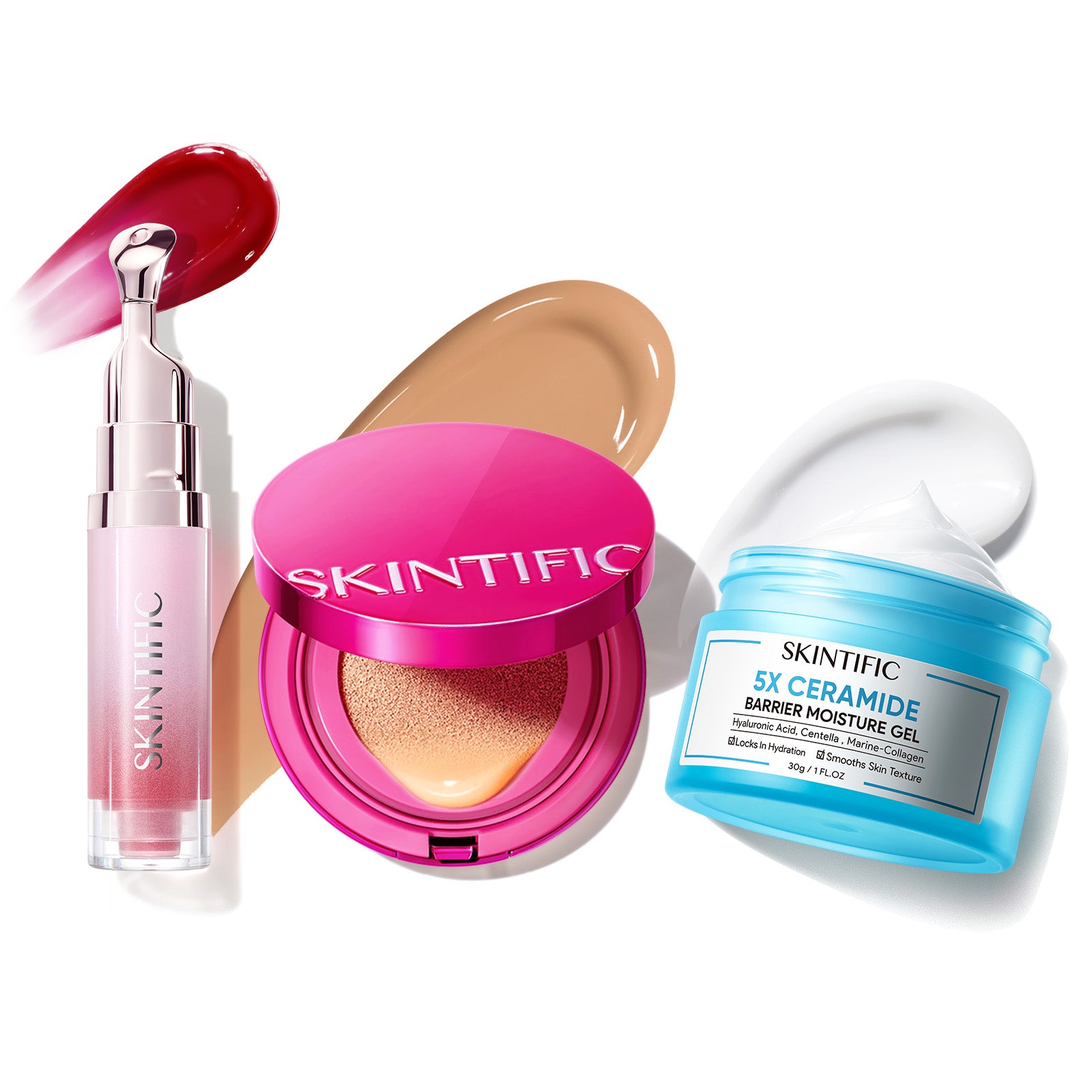 Lip Serum + Cover Cushion + 5X Ceramide Barrier