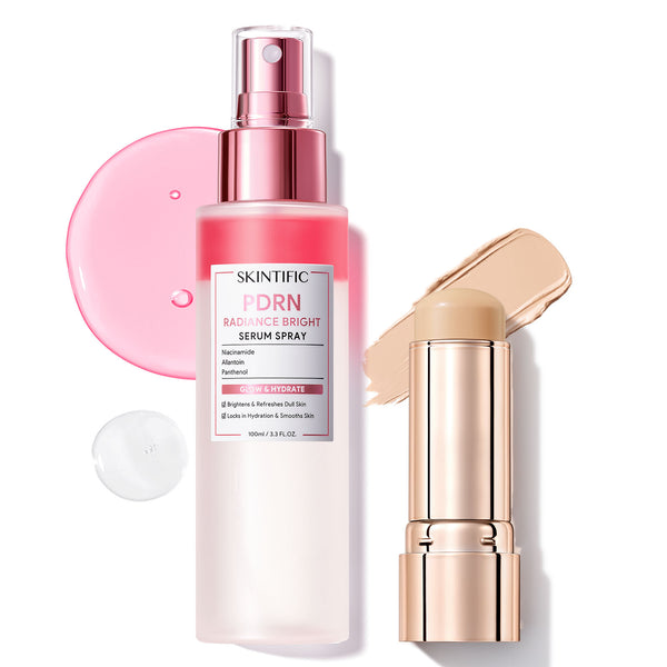 2-Step Glow Base SET for Quick Coverage and a Fresh Finish