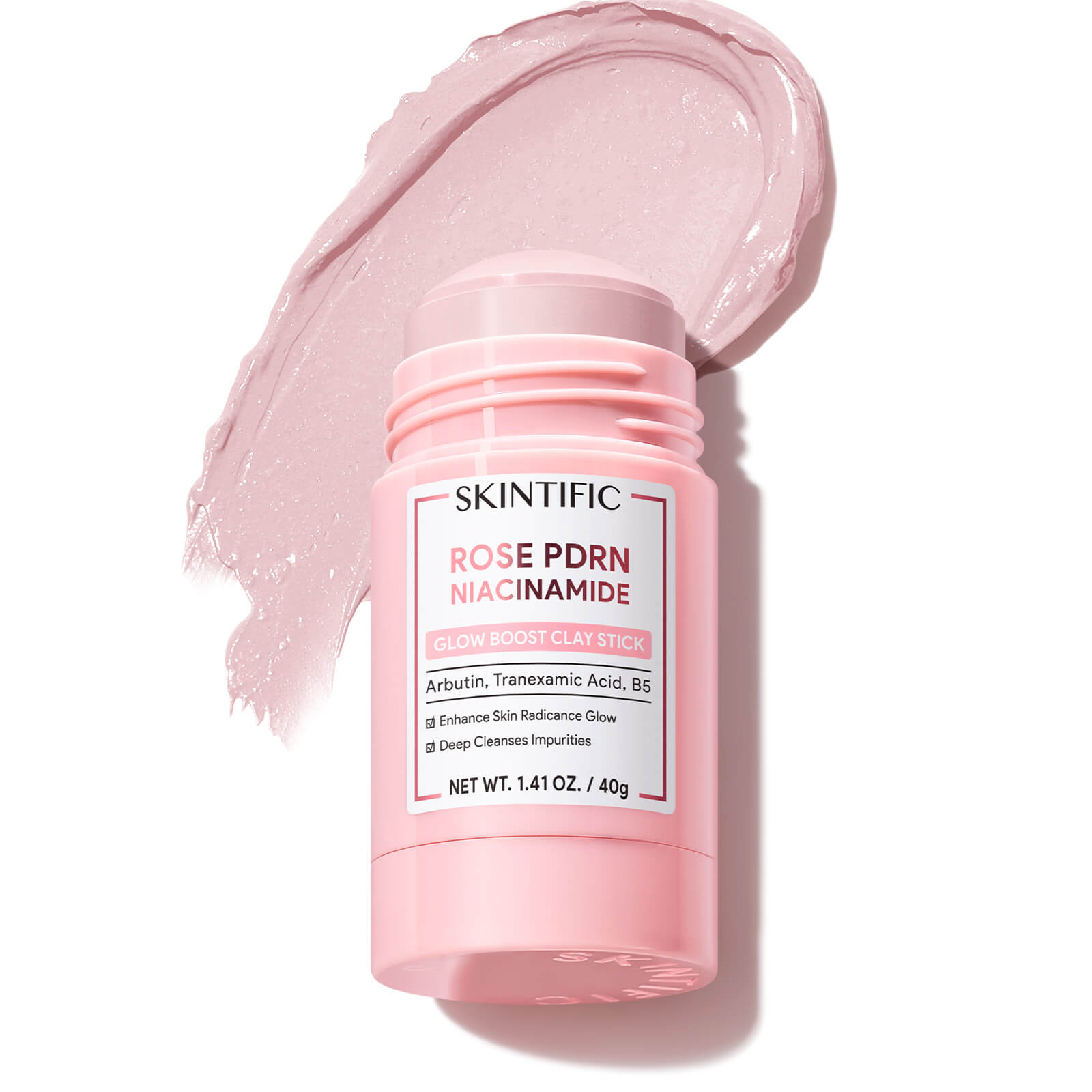 Rose PDRN Niacinamide Glow Boost Clay Stick