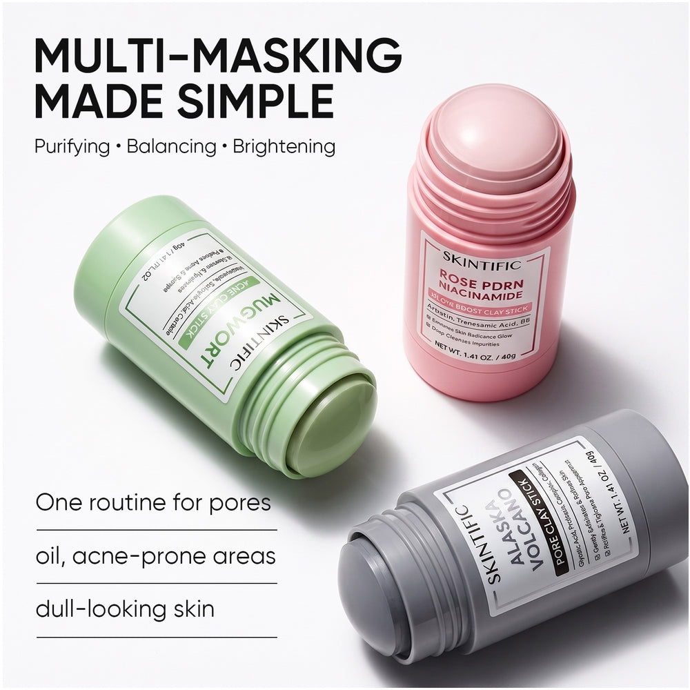 Pore Perfect Clay Stick Mask Set 3pcs