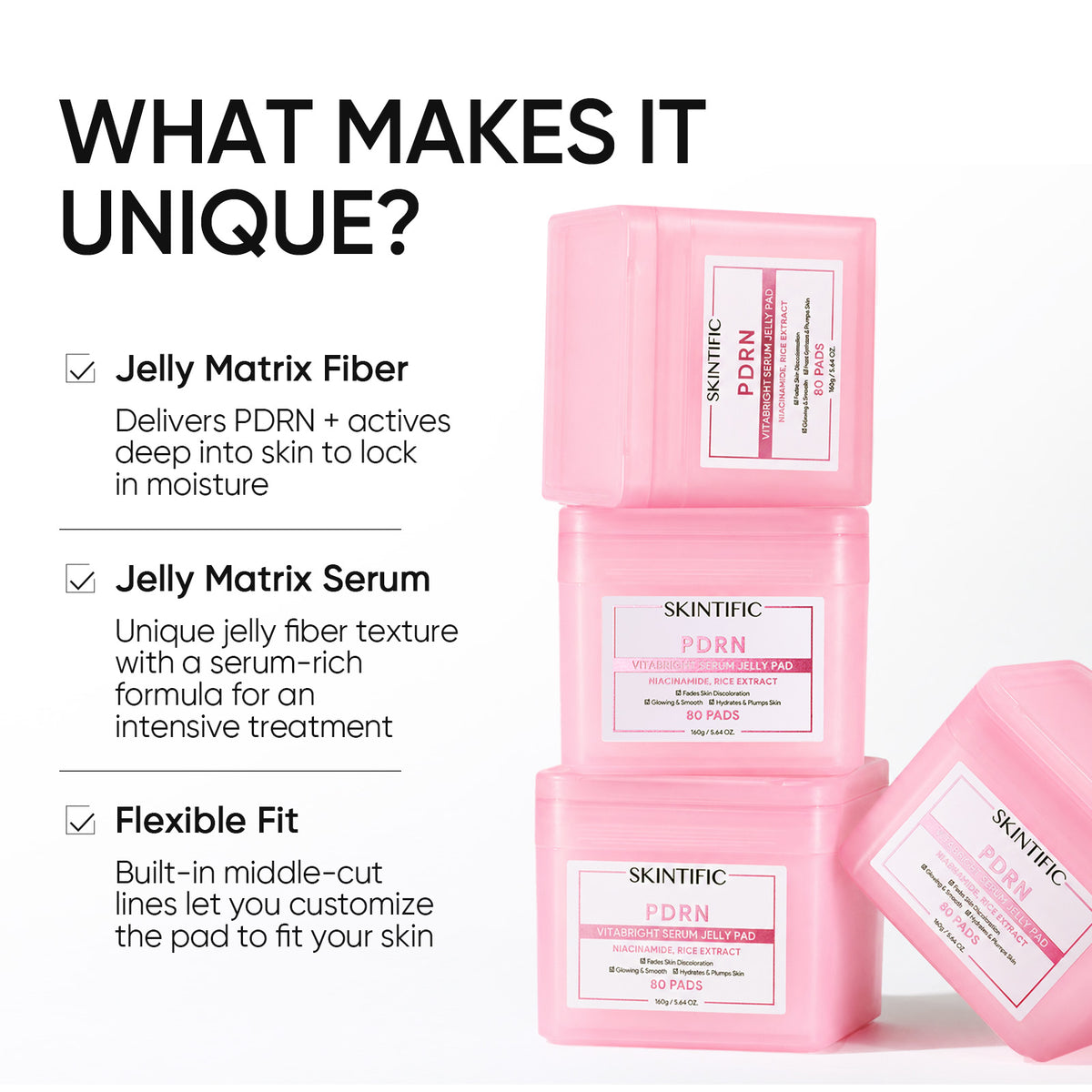 PDRN Vitabright Serum Jelly Pad (80 Pads)