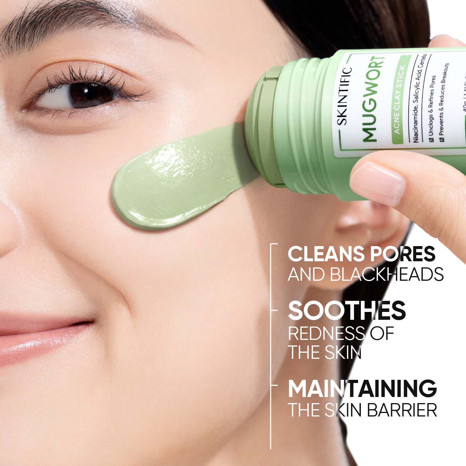 Mugwort Anti Pores & Acne Clay Mask Stick