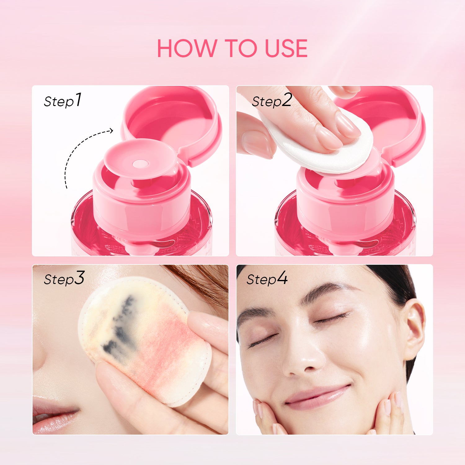 Niacinamide Micellar Water Brightening Makeup Remover