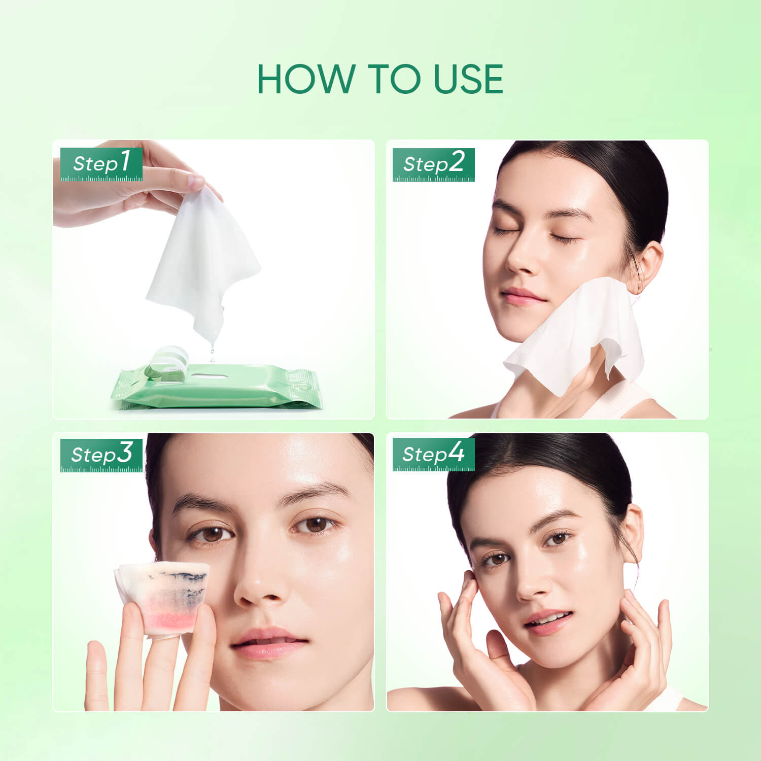 Centella Acne Care Micellar Cleansing Wipes for Acne-Prone Skin