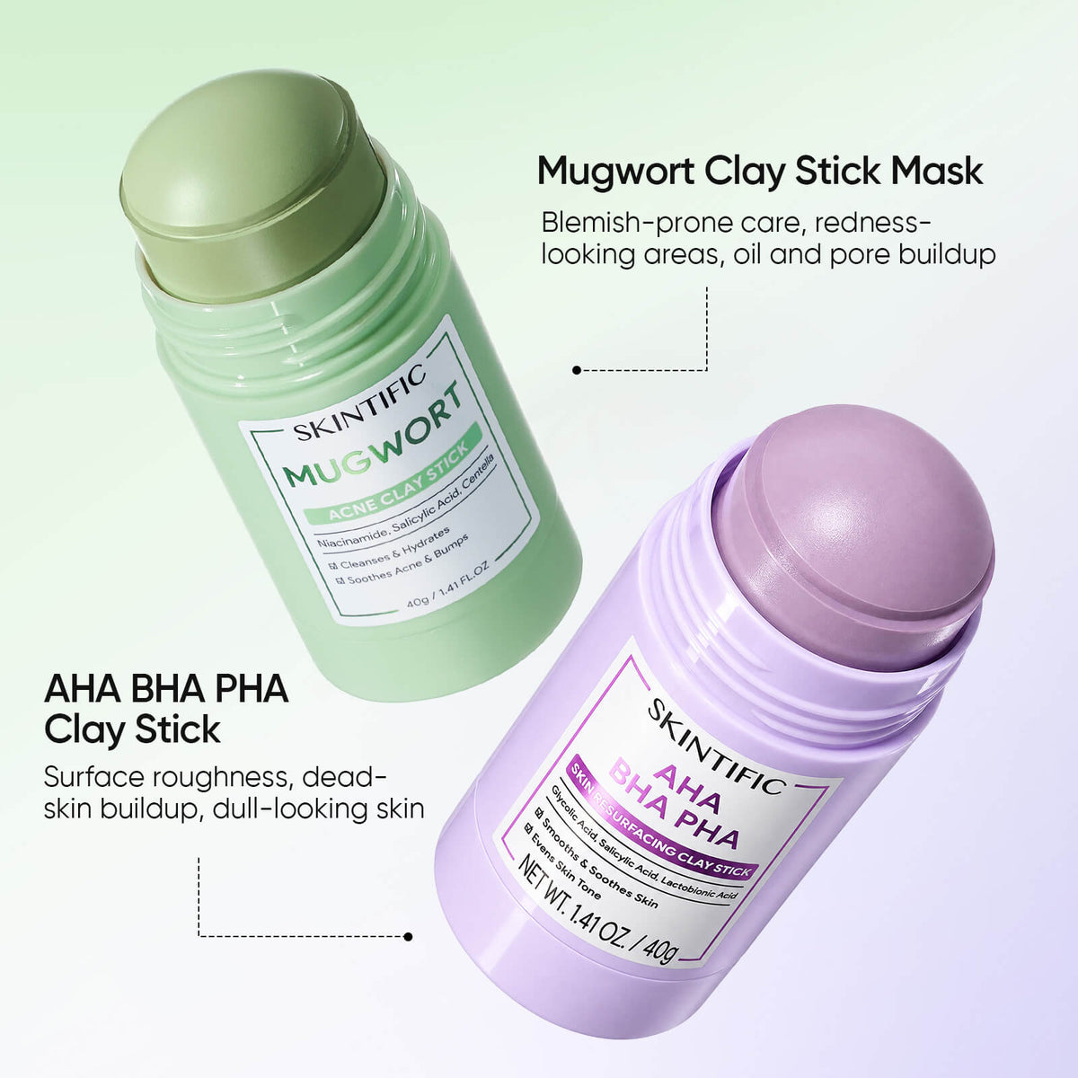 AHA BHA PHA Skin Resurfacing Clay Stick