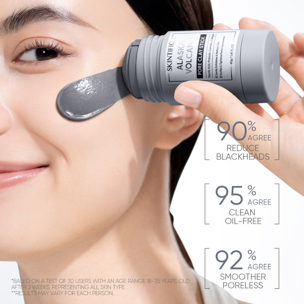 Alaska Volcano Blackhead & Pore Deep Cleansing Clay Mask Stick